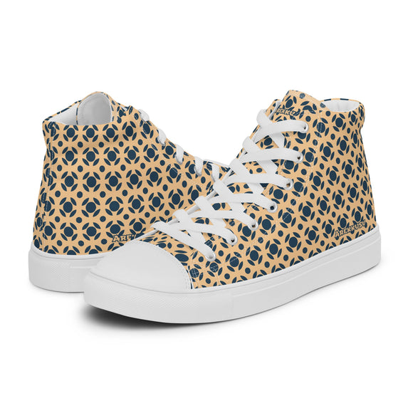 Ladies' High Top Canvas Shoes - Premium Canvas Shoes from Arekkusu-Store - Just $52! Shop now at Arekkusu-Store