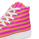 Ladies' High Top Canvas Shoes-4