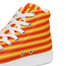 Ladies' High Top Canvas Shoes-8