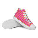 Ladies' High Top Canvas Shoes-1