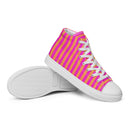 Ladies' High Top Canvas Shoes-5