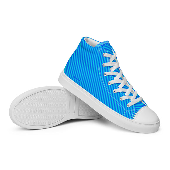 Ladies' High Top Canvas Shoes - Premium Canvas Shoes from Arekkusu-Store - Just $39! Shop now at Arekkusu-Store