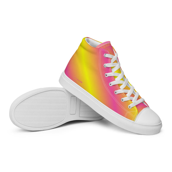 Ladies' High Top Canvas Shoes