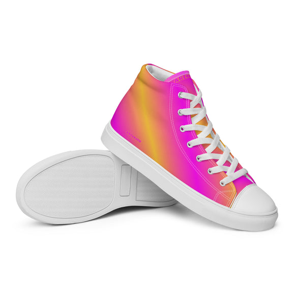 Ladies' High Top Canvas Shoes