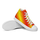 Ladies' High Top Canvas Shoes-5