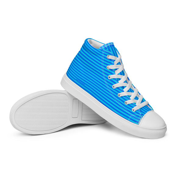 Ladies' High Top Canvas Shoes - Premium Canvas Shoes from Arekkusu-Store - Just $44! Shop now at Arekkusu-Store