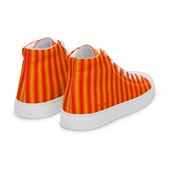 Ladies' High Top Canvas Shoes - Premium Canvas Shoes from Arekkusu-Store - Just $39! Shop now at Arekkusu-Store