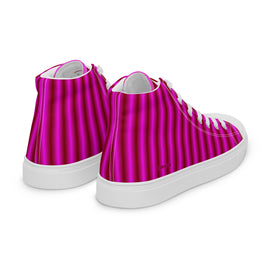 Ladies' High Top Canvas Shoes - 0