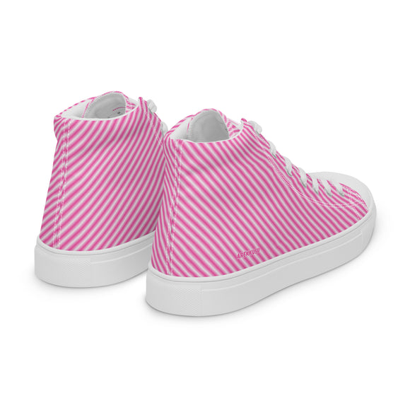 Ladies' High Top Canvas Shoes - Premium Canvas Shoes from Arekkusu-Store - Just $39! Shop now at Arekkusu-Store