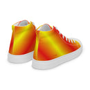 Ladies' High Top Canvas Shoes-6