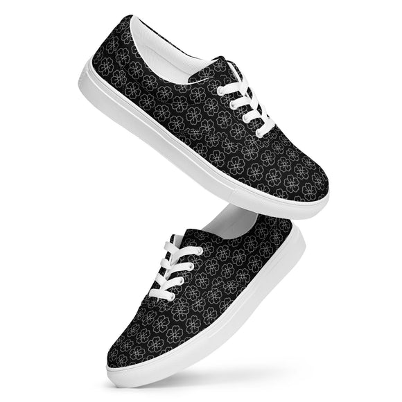 Ladies' Lace-Up Canvas Shoes - Premium Canvas Shoes from Arekkusu-Store - Just $54.95! Shop now at Arekkusu-Store