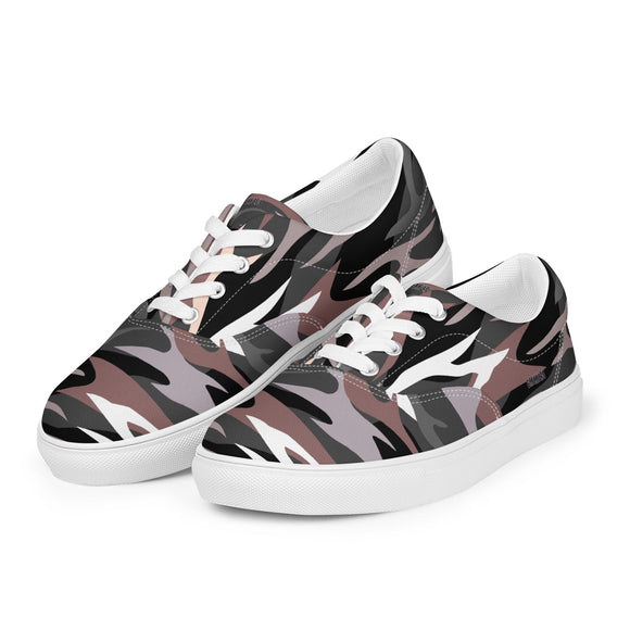 Ladies' Lace-Up Canvas Shoes - Premium Shoes from Arekkusu-Store - Just $52! Shop now at Arekkusu-Store