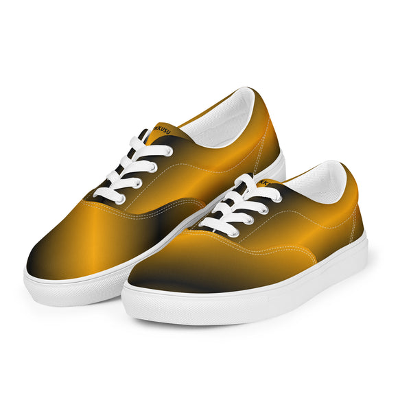 Ladies' Lace-Up Canvas Shoes - Premium Canvas Shoes from Arekkusu-Store - Just $38! Shop now at Arekkusu-Store