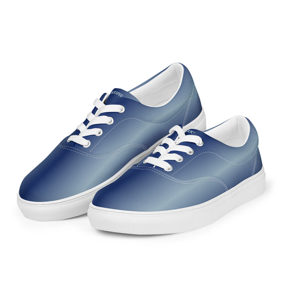 Ladies' Lace-Up Canvas Shoes - Premium Canvas Shoes from Arekkusu-Store - Just $38! Shop now at Arekkusu-Store