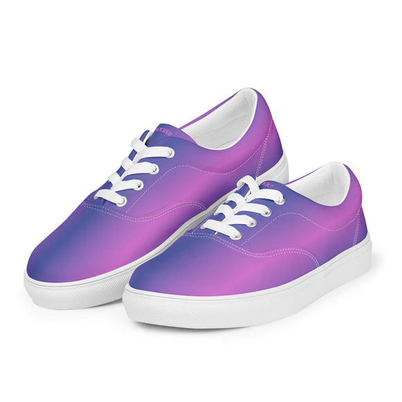 Ladies' Lace-Up Canvas Shoes - Premium Canvas Shoes from Arekkusu-Store - Just $38! Shop now at Arekkusu-Store