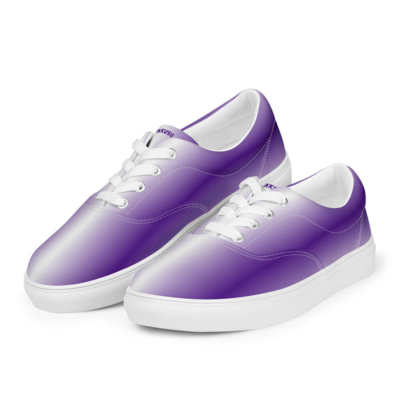 Ladies' Lace-Up Canvas Shoes - Premium Canvas Shoes from Arekkusu-Store - Just $38! Shop now at Arekkusu-Store