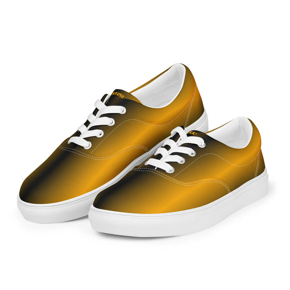 Ladies' Lace-Up Canvas Shoes - Premium Canvas Shoes from Arekkusu-Store - Just $38! Shop now at Arekkusu-Store