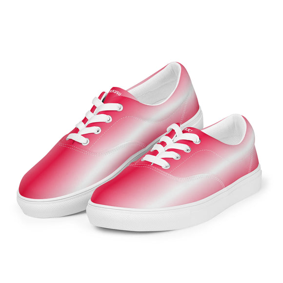 Ladies' Lace-Up Canvas Shoes - Premium Canvas Shoes from Arekkusu-Store - Just $38! Shop now at Arekkusu-Store