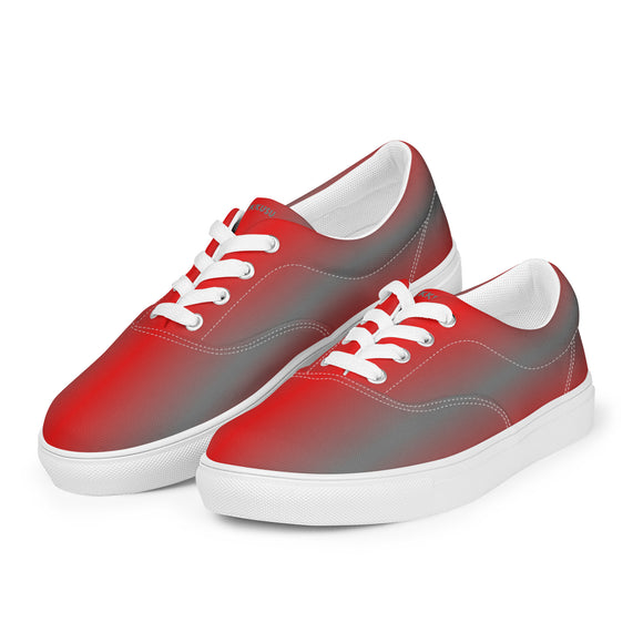 Ladies' Lace-Up Canvas Shoes - Premium Canvas Shoes from Arekkusu-Store - Just $38! Shop now at Arekkusu-Store