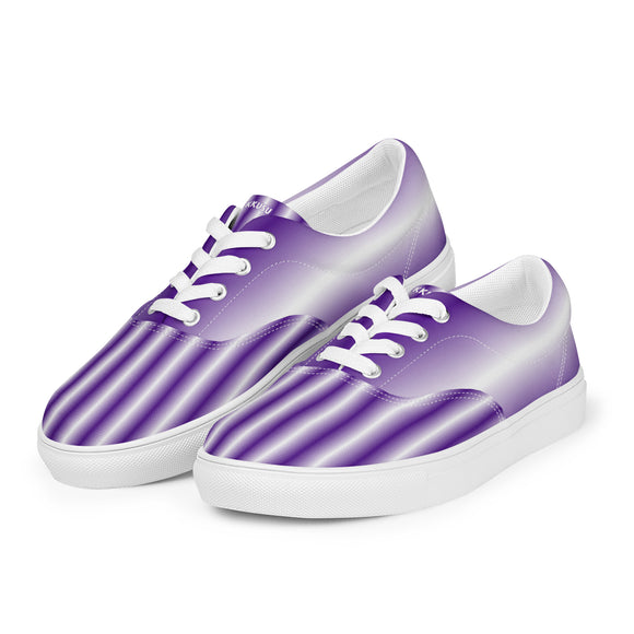 Ladies' Lace-Up Canvas Shoes - Premium Canvas Shoes from Arekkusu-Store - Just $38! Shop now at Arekkusu-Store