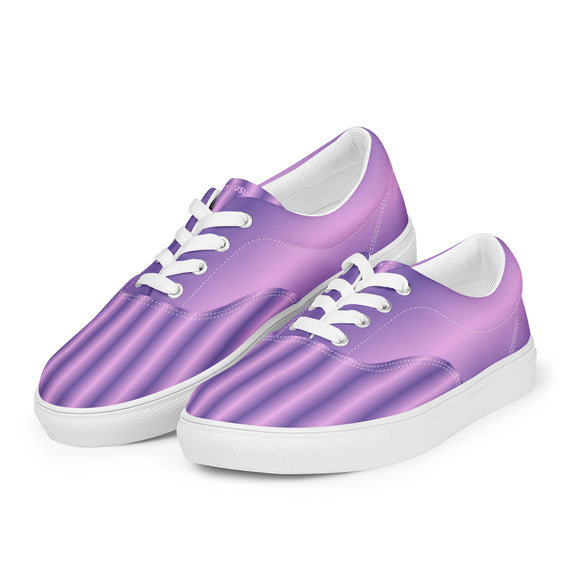 Ladies' Lace-Up Canvas Shoes - Premium Canvas Shoes from Arekkusu-Store - Just $38! Shop now at Arekkusu-Store