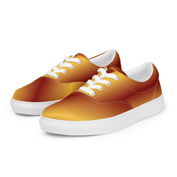 Ladies' Lace-Up Canvas Shoes - Premium Canvas Shoes from Arekkusu-Store - Just $38! Shop now at Arekkusu-Store