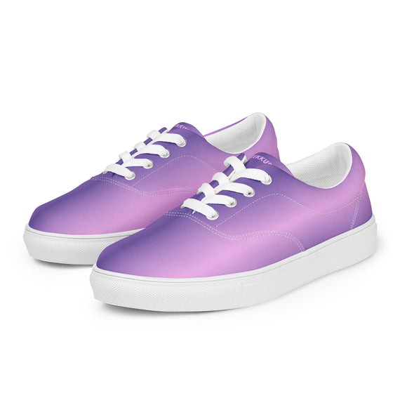 Ladies' Lace-Up Canvas Shoes - Premium Canvas Shoes from Arekkusu-Store - Just $38! Shop now at Arekkusu-Store