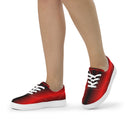 Ladies' Lace-Up Canvas Shoes - Premium Canvas Shoes from Arekkusu-Store - Just $38! Shop now at Arekkusu-Store