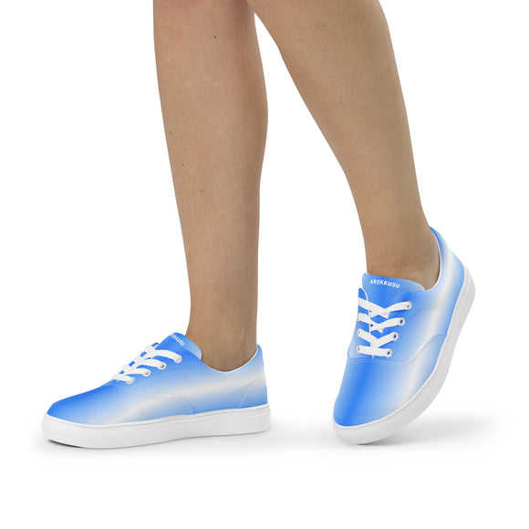 Ladies' Lace-Up Canvas Shoes - Premium Canvas Shoes from Arekkusu-Store - Just $38! Shop now at Arekkusu-Store