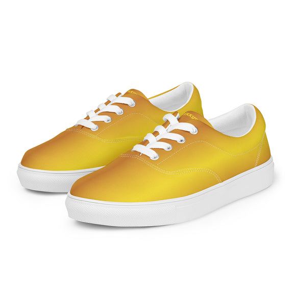 Ladies' Lace-Up Canvas Shoes - Premium Canvas Shoes from Arekkusu-Store - Just $38! Shop now at Arekkusu-Store