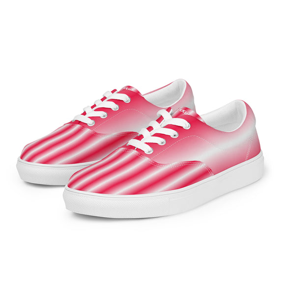 Ladies' Lace-Up Canvas Shoes - Premium Canvas Shoes from Arekkusu-Store - Just $38! Shop now at Arekkusu-Store