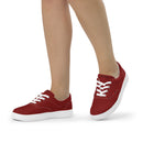 Ladies' Lace-Up Canvas Shoes - Premium Canvas Shoes from Arekkusu-Store - Just $38! Shop now at Arekkusu-Store