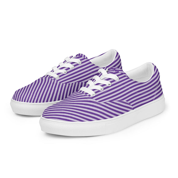 Ladies' Lace-Up Canvas Shoes - Premium Canvas Shoes from Arekkusu-Store - Just $38! Shop now at Arekkusu-Store