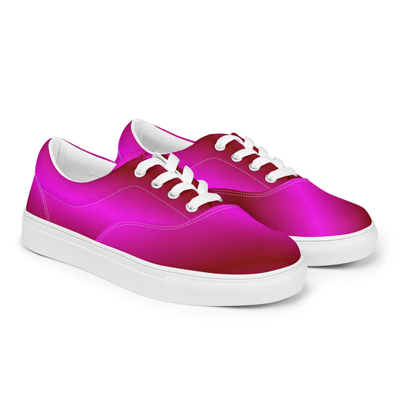 Ladies' Lace-Up Canvas Shoes - Premium Canvas Shoes from Arekkusu-Store - Just $38! Shop now at Arekkusu-Store