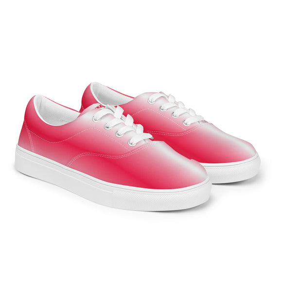 Ladies' Lace-Up Canvas Shoes - Premium Canvas Shoes from Arekkusu-Store - Just $38! Shop now at Arekkusu-Store