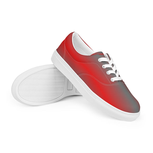 Ladies' Lace-Up Canvas Shoes - Premium Canvas Shoes from Arekkusu-Store - Just $38! Shop now at Arekkusu-Store