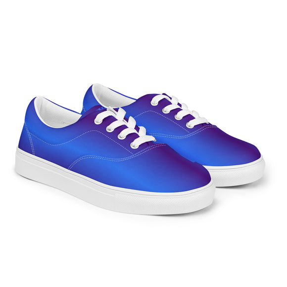 Ladies' Lace-Up Canvas Shoes - Premium Canvas Shoes from Arekkusu-Store - Just $38! Shop now at Arekkusu-Store