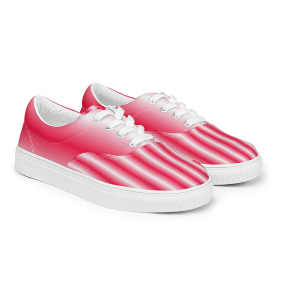 Ladies' Lace-Up Canvas Shoes - Premium Canvas Shoes from Arekkusu-Store - Just $38! Shop now at Arekkusu-Store