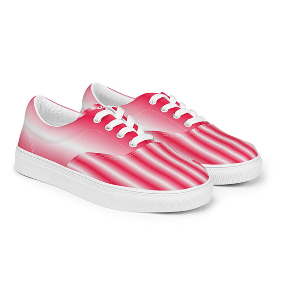 Ladies' Lace-Up Canvas Shoes - Premium Canvas Shoes from Arekkusu-Store - Just $38! Shop now at Arekkusu-Store