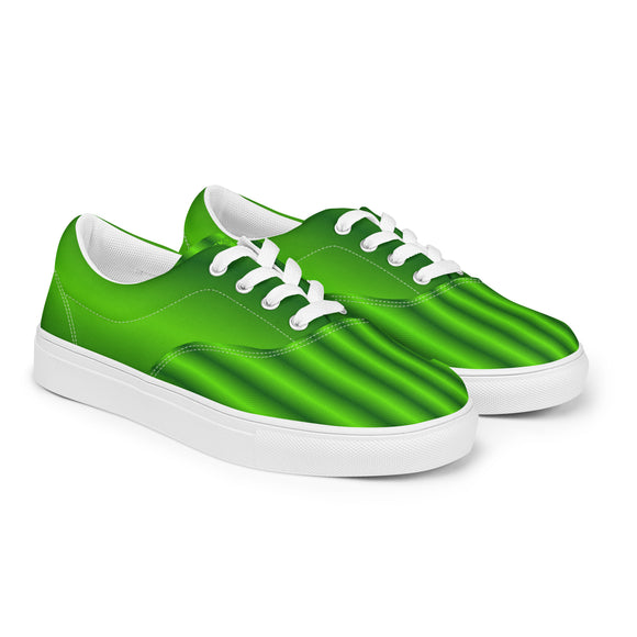 Ladies' Lace-Up Canvas Shoes - Premium Canvas Shoes from Arekkusu-Store - Just $38! Shop now at Arekkusu-Store