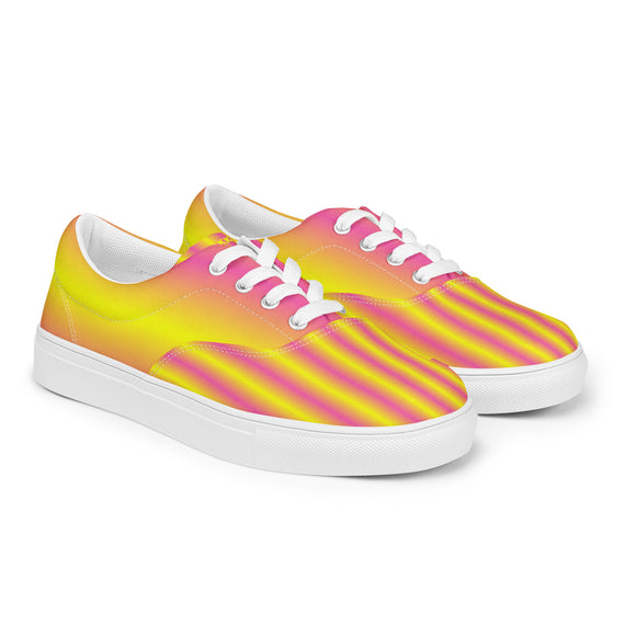 Ladies' Lace-Up Canvas Shoes - Premium Canvas Shoes from Arekkusu-Store - Just $38! Shop now at Arekkusu-Store