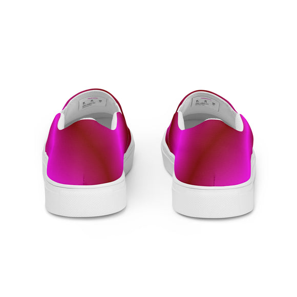 Ladies' Slip-On Canvas Shoes - Premium Canvas Shoes from Arekkusu-Store - Just $37! Shop now at Arekkusu-Store