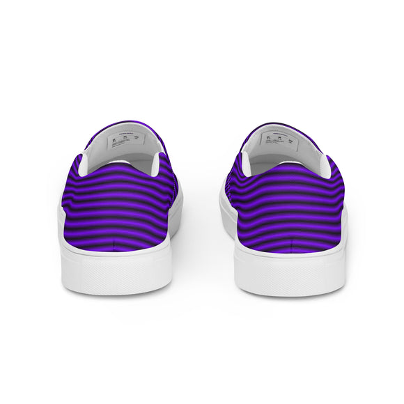 Ladies' Slip-On Canvas Shoes - Premium Canvas Shoes from Arekkusu-Store - Just $37! Shop now at Arekkusu-Store