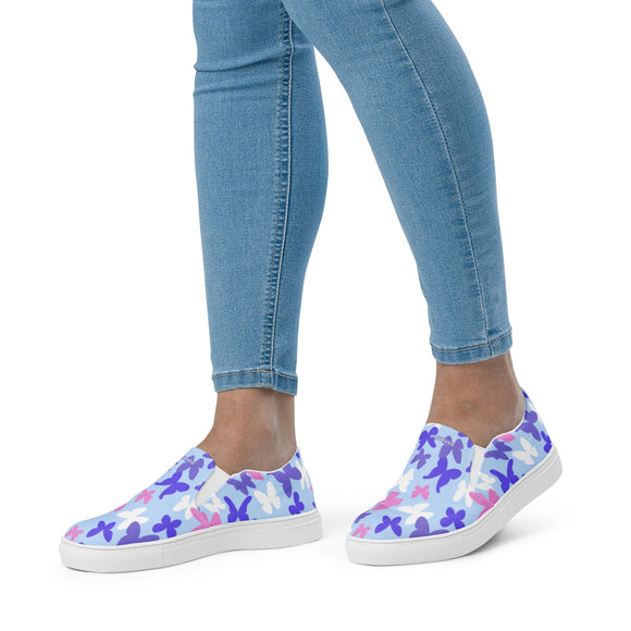 Ladies' Slip-On Canvas Shoes - Premium Canvas Shoes from Arekkusu-Store - Just $51! Shop now at Arekkusu-Store