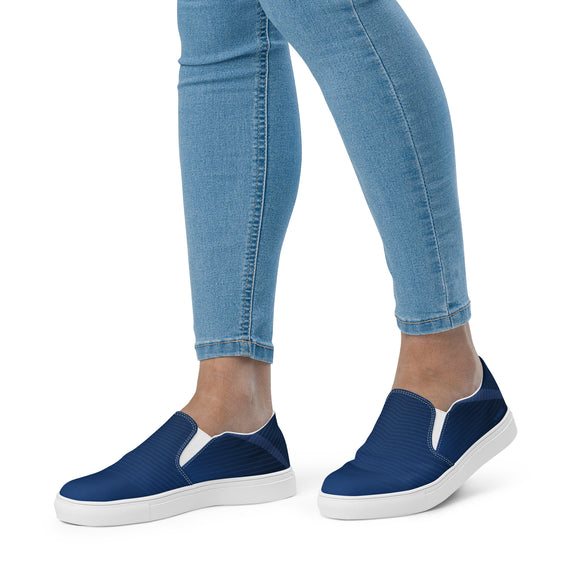 Ladies' Slip-On Canvas Shoes - Premium Canvas Shoes from Arekkusu-Store - Just $42! Shop now at Arekkusu-Store