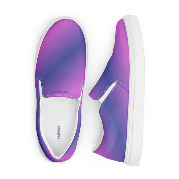 Ladies' Slip-On Canvas Shoes - Premium Canvas Shoes from Arekkusu-Store - Just $37! Shop now at Arekkusu-Store