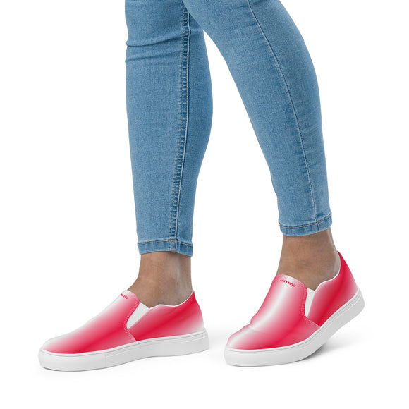 Ladies' Slip-On Canvas Shoes - Premium Canvas Shoes from Arekkusu-Store - Just $37! Shop now at Arekkusu-Store