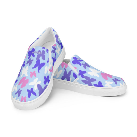 Ladies' Slip-On Canvas Shoes - Premium Canvas Shoes from Arekkusu-Store - Just $51! Shop now at Arekkusu-Store
