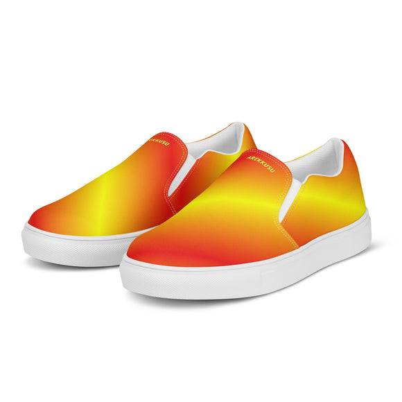 Ladies' Slip-On Canvas Shoes - Premium Canvas Shoes from Arekkusu-Store - Just $37! Shop now at Arekkusu-Store