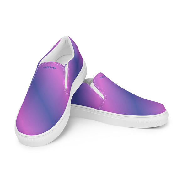 Ladies' Slip-On Canvas Shoes - Premium Canvas Shoes from Arekkusu-Store - Just $37! Shop now at Arekkusu-Store